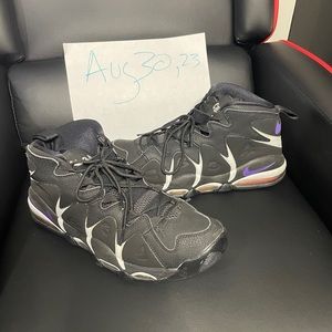 2015 Nike Air Max CB34 Charles Barkley Suns Black Purple 414243-002 size 12 $65